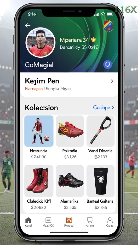 Cuplikan layar INDOACE — halaman utama